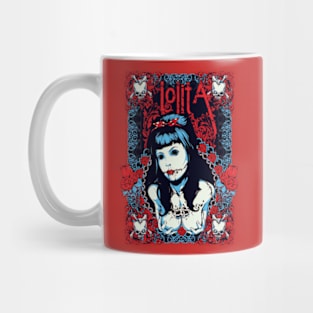 Lolita horror tattoo girl Mug